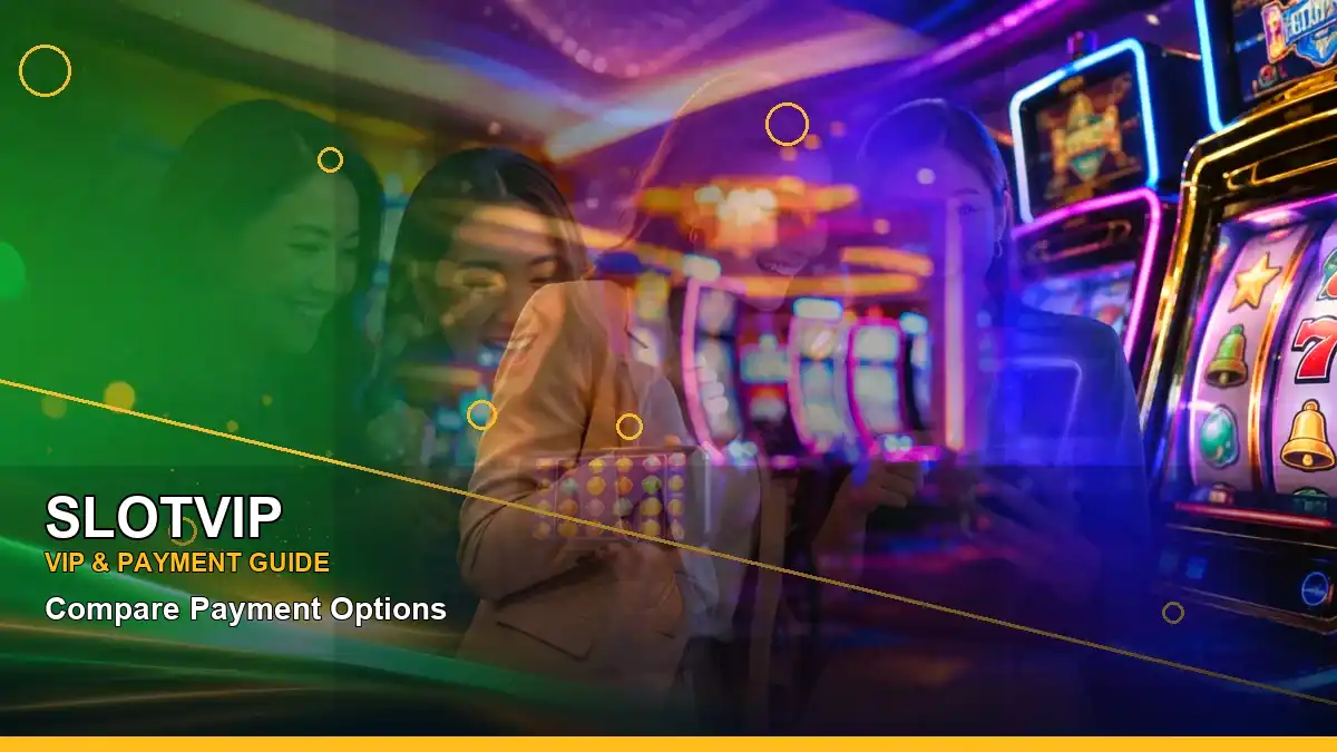 SLOTVIP mobile-friendly slot and casino interface with gold reel and jackpot-inspired visuals